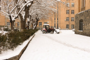 ԵՊՀ-ն ձյունե շղարշի տակ