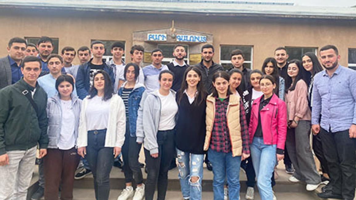 YSU-students-in-Tavush-region