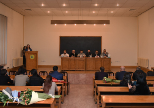 Presentation-at-the-Faculty-of-History-of-YSU-Lusine-Movsisyan